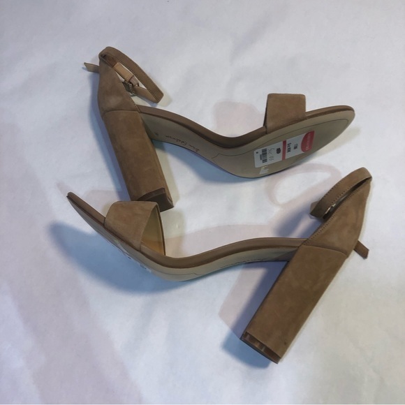 Sam Edelman Hazelnut Yaro Block Heel Ankle Strap Sandals Size 10.5 - Picture 12 of 12